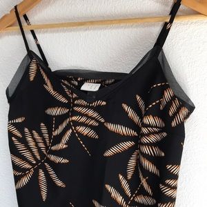 Palm Strappy Tank Top